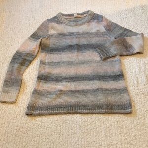 Gap S Striped Tunic Sweater